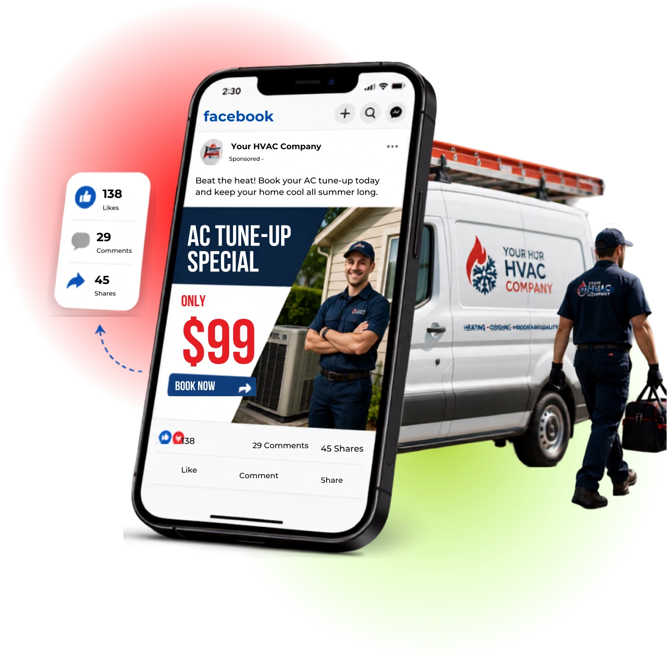 Social media marketing for home service companies — PrintFast